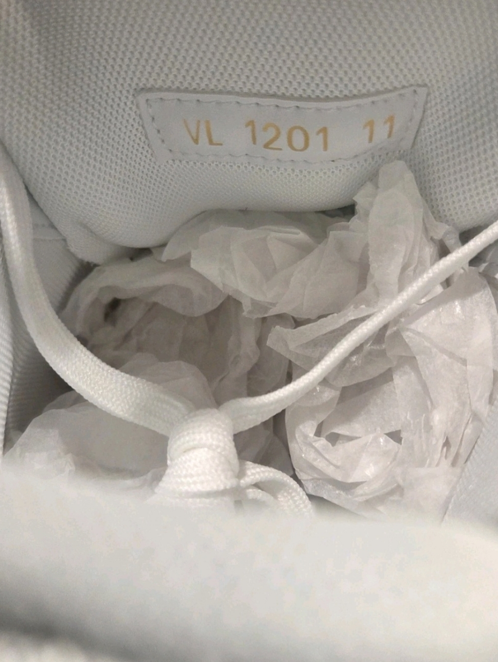 Louis Vuitton LV Trainer White / Denim EU 44 US Mens 11 - Picture 8 of 10